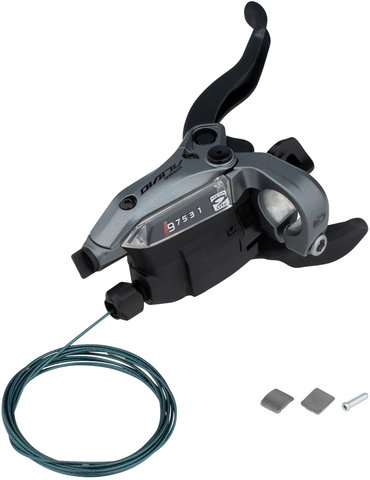 Shimano Maneta de cambios/frenos Alivio ST-M4050 3/9 velocidades - negro/9 velocidades