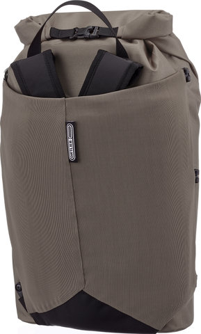 ORTLIEB Vario Lite QL2.1 22 L Backpack-Bicycle Bag Hybrid - dark sand/22 l