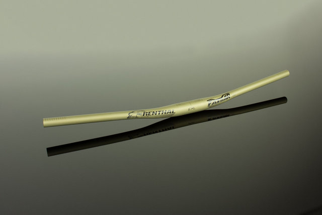 Renthal V3 Fatbar Lite 35 10 mm Riser Handlebar - gold/760 mm