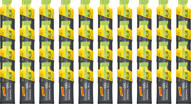 Powerbar PowerGel Original - 40 Pack - green apple - caffeine
