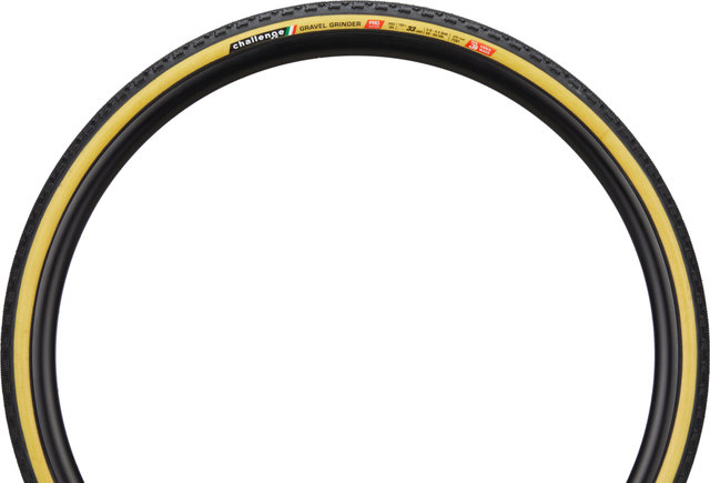 Challenge Gravel Grinder Pro 28" Faltreifen - schwarz-braun/33-622 (700x33C)