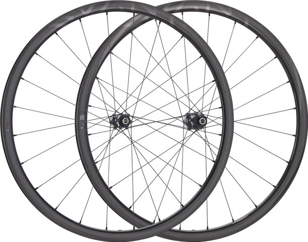 Campagnolo Levante Carbon Disc Center Lock 28" Laufradsatz - black/Non Boost/Non Boost/142 mm/100 mm/28"/Campagnolo N3W/100 mm/Campagnolo N3W/100 mm/142 mm