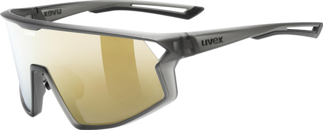 uvex Skyryse Glasses - smoke mat | mirror gold