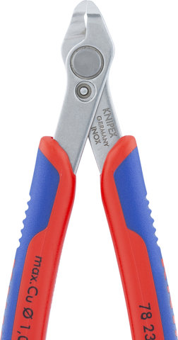 Knipex Electronic Super Knips® Pliers with 60° Angle - red-blue