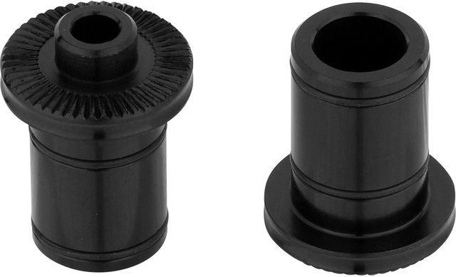 Novatec Kit de conversión de rueda delantera 6 agujeros - negro/9 mm