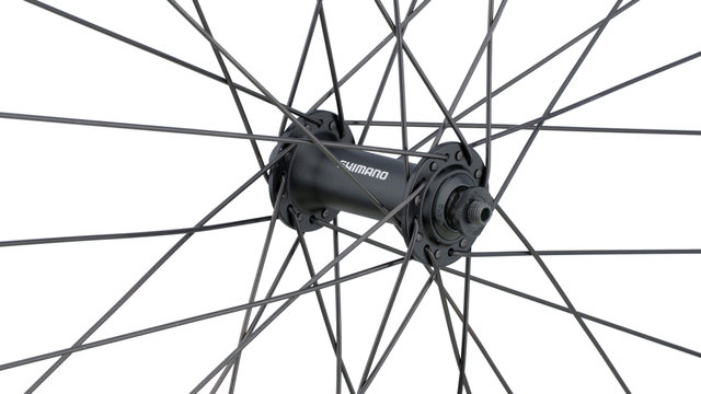 Juego de ruedas DT Swiss 535 + Shimano Deore T610 26" - negro/26" set (RD 9x100 + RT 10x135) Shimano