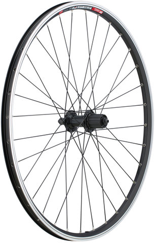 Juego de ruedas DT Swiss 535 + Shimano Deore T610 26" - negro/26" set (RD 9x100 + RT 10x135) Shimano