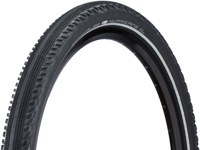 Schwalbe Cubierta de alambre Hurricane Performance ADDIX RaceGuard 26" - negro-reflejante/26x2,10