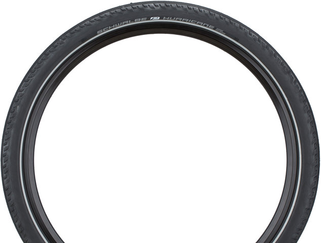 Schwalbe Cubierta de alambre Hurricane Performance ADDIX RaceGuard 26" - negro-reflejante/26x2,10