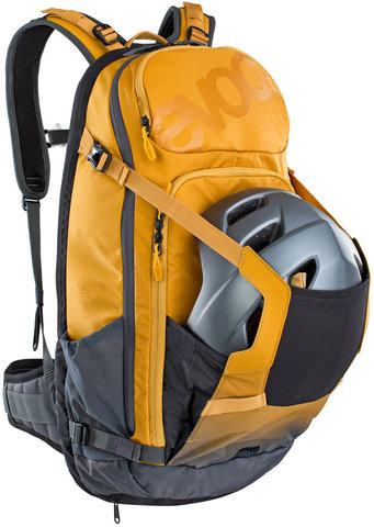 evoc Mochila con protección integrada FR Trail E-Ride - loam-carbon grey/20 litros