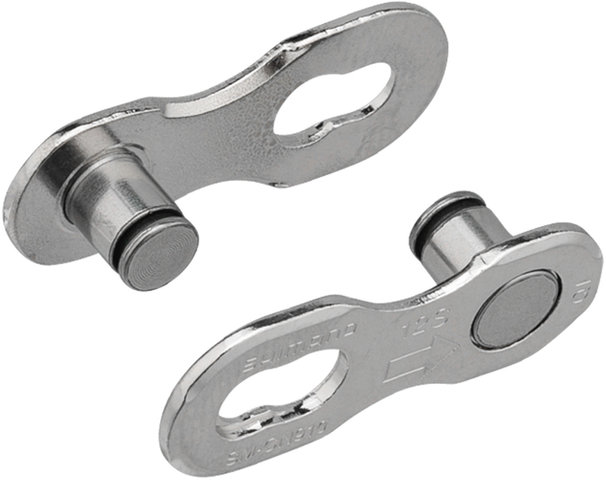 Kettenschloss SM-CN910-12 Quick-Link - 5 Stück - silber/12 fach