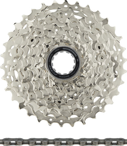 Factor Kit de Cadre O2 V.A.M. Disc avec Groupe 105 Di2 2x12 - chrome | M | Axe Traversant 12 mm