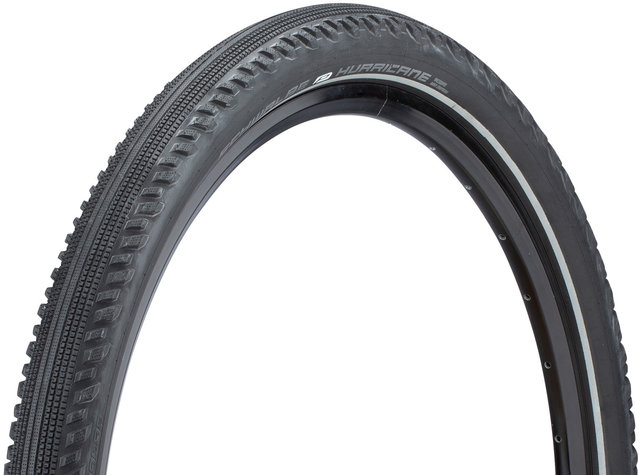 Schwalbe Cubierta de alambre Hurricane Performance ADDIX RaceGuard 27,5" - negro-reflejante/27,5x2,25