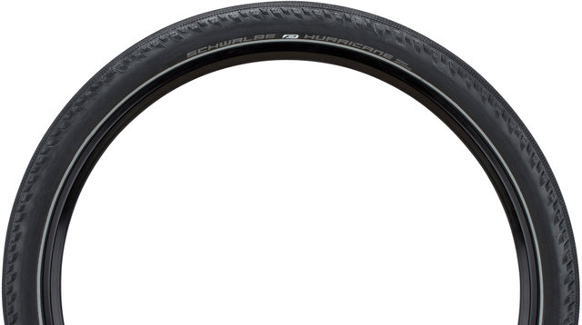 Schwalbe Cubierta de alambre Hurricane Performance ADDIX RaceGuard 27,5" - negro-reflejante/27,5x2,25