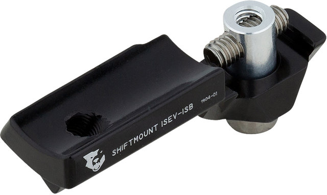 Wolf Tooth Components Adaptador de palanca de cambios ShiftMount Shimano I-Spec EV - black/I-Spec B