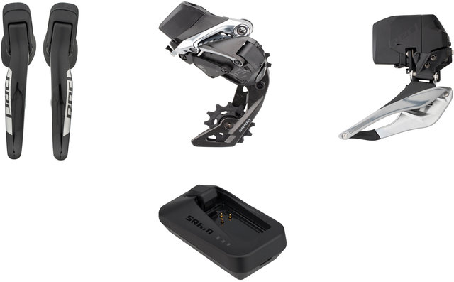 Set de grupo de cambios Red eTap AXS Road para 2x12 velocidades - black/universal