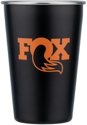 FOX Pintglas aus Edelstahl - black/400 ml