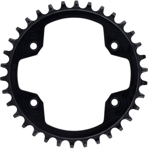 Wolf Tooth Components 96 BCD Kettenblatt Shimano M9000 für HG+ 12-fach Kette - black/34 Zähne