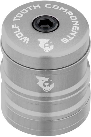Wolf Tooth Components Anodised Bling Kit, Ahead Cap and Spacer Set - silver/universal
