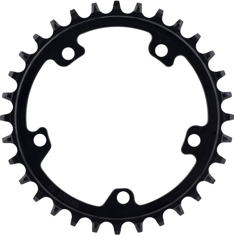 Plato CAMO Aluminium Round para cadena Shimano HG+ 12 velocidades - black/32 dientes