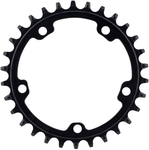 Plato CAMO Aluminium Round para cadena Shimano HG+ 12 velocidades - black/30 dientes