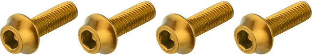 Wolf Tooth Components Tornillos para portabidones - gold/universal