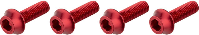 Wolf Tooth Components Flaschenhalterschrauben - red/universal