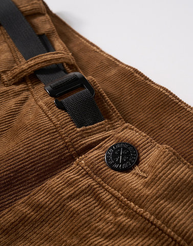 Loose Riders Pantalon Cargo à Côtelures District - rust/M