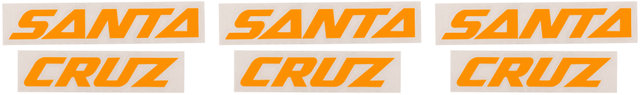 Calcomanía tubo inferior - naranja/universal