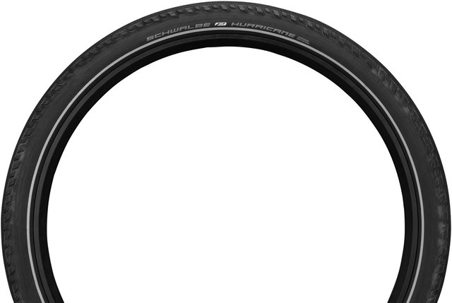 Schwalbe Cubierta de alambre Hurricane Performance ADDIX RaceGuard DD 29" - negro-reflejante/29x2,4