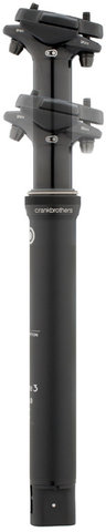 Tija de sillín Highline 3 80 mm - black/30,9 mm / 380 mm / SB 0 mm