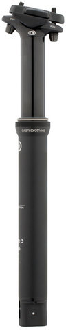 crankbrothers Highline 3 80 mm Dropper Post - black/30.9 mm / 380 mm / SB 0 mm