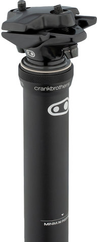 crankbrothers Highline 3 80 mm Dropper Post - black/30.9 mm / 380 mm / SB 0 mm