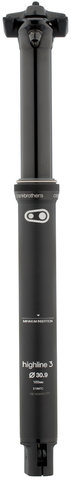 crankbrothers Highline 3 100 mm Dropper Post - black/30.9 mm / 370 mm / SB 0 mm