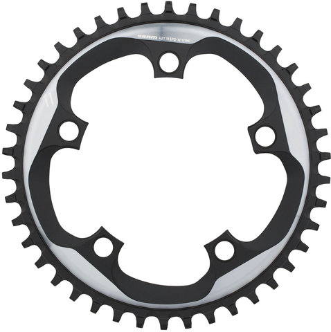X-Sync Chainring for Force 1 / Rival 1 / CX 1, 110 mm - grey anodized/42 tooth