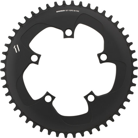 SRAM Kettenblatt X-Sync für Force 1 / Rival 1 / CX 1, 110 mm - black/50 Zähne