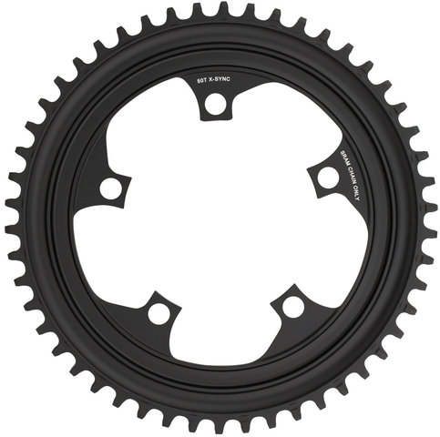 SRAM Kettenblatt X-Sync für Force 1 / Rival 1 / CX 1, 110 mm - black/50 Zähne