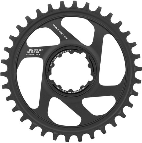 SRAM X-Sync Direct Mount Boost Alu Chainring for XX1 / X01 / X1 / X0 / X9 - black/34 tooth