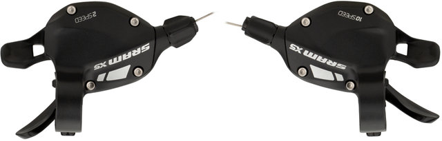 SRAM X5 2-/3-/9-/10-speed Trigger Shifter Set - black/2x10 speed