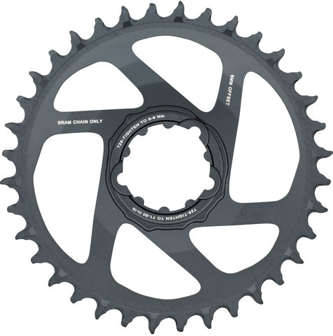 SRAM Kettenblatt X-Sync 2 SL Direct Mount 6 mm für SRAM Eagle - lunar grey/36 Zähne