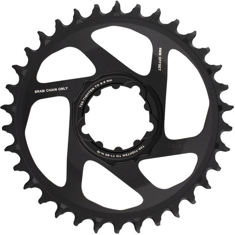 SRAM Kettenblatt X-Sync 2 SL Direct Mount 6 mm für SRAM Eagle - black/34 Zähne