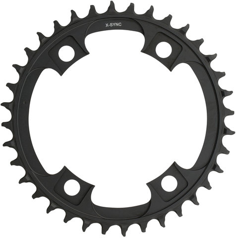 SRAM Kettenblatt X-Sync Road, 12-fach, 107 mm Lochkreis - blast black/36 Zähne