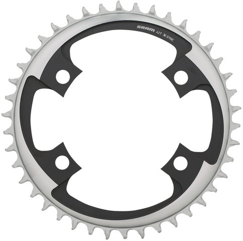 SRAM Kettenblatt X-Sync Road, 12-fach, 107 mm Lochkreis - polar grey/42 Zähne