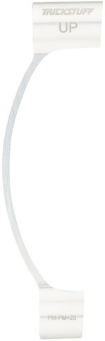 Scheibenbremsadapter CNC für 183 mm Scheibe mit Titanschraube - silber/PM 6" auf PM +23 mm