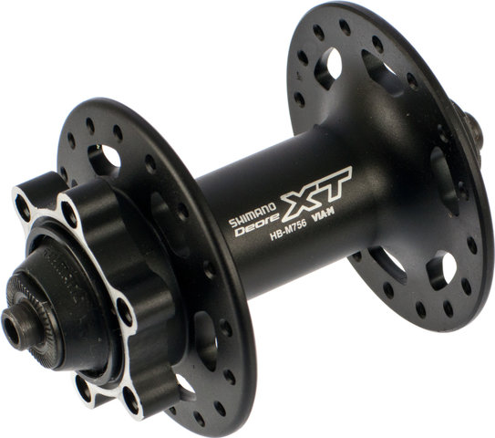 Shimano XT VR-Nabe HB-M756 Disc 6-Loch für Schnellspannachse - schwarz/32 Loch