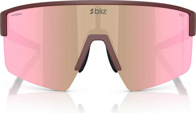Bliz P004 Sports glasses - matte burgundy | brown-rose multicolor