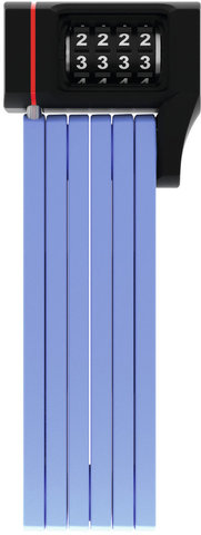 Bordo uGrip Combo 5700 Faltschloss mit SH Halter - blue/80 cm