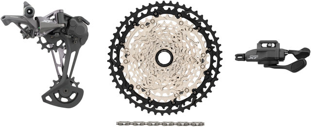 Shimano XT 1x12-fach Upgrade-Kit - schwarz/I-Spec EV / 10-51