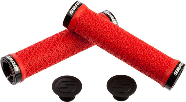 SRAM MTB Locking Grips - red/universal