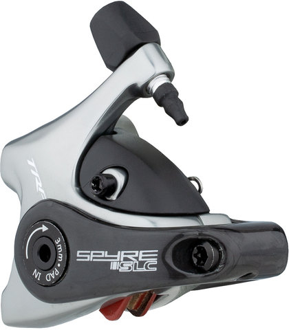 TRP Étrier de Frein Spyre SLC Flat Mount - gris/roue avant/roue arrière